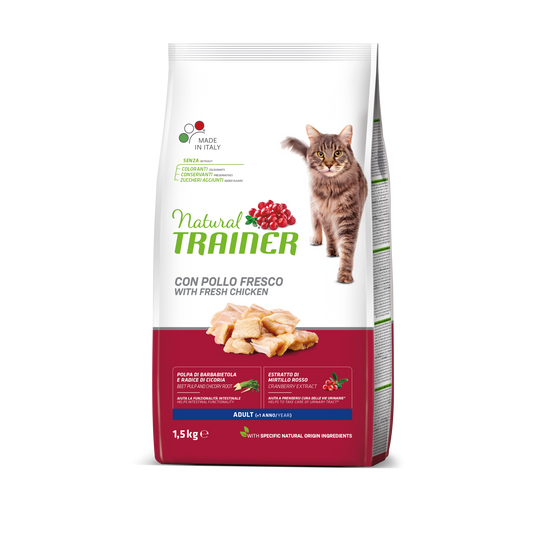 Trainer Natural Cat Adult Con Pollo(+1) (Kg/Size:10)