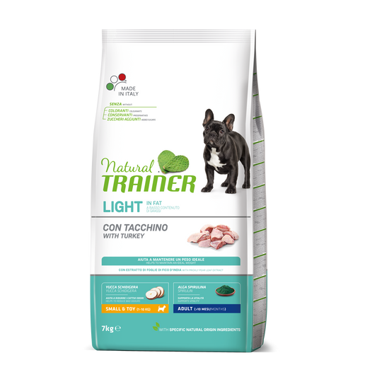 Trainer Natural Adult Mini Ideal Weight Con Carni Bianche (Kg/Size:7)