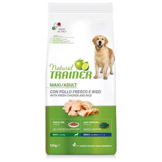 Trainer Natural Maxi Adult Con Pollo Fresco (Kg/Size:12)