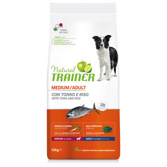 Trainer Natural Medium Adult Con Pesce (Kg/Size:12)