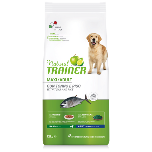 Trainer Natural Adult Maxi Con Pesce (kg/Size:12)