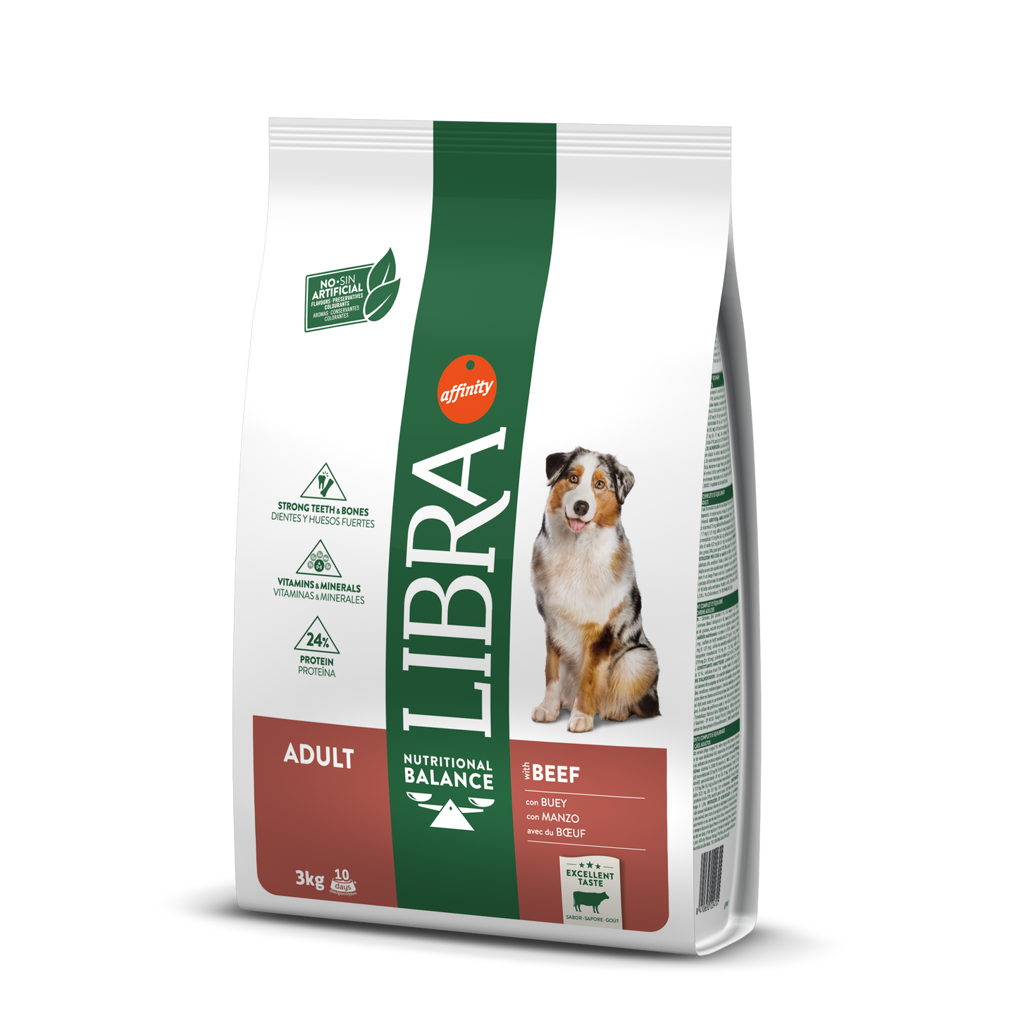 Libra Dog Adult Con Manzo (Kg/Size: 3)